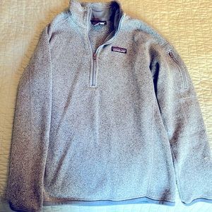 Patagonia XS sweater fleece light blue